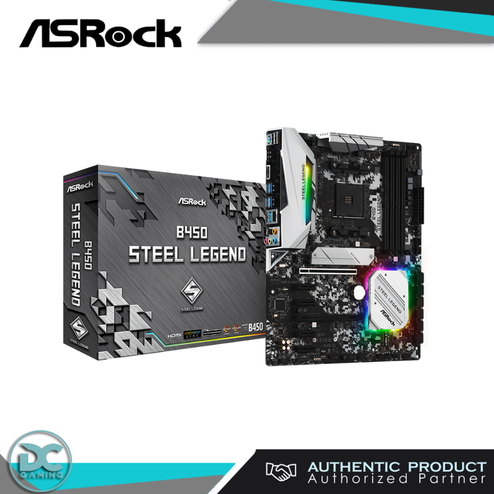 ASROCK B450 Steel Legend